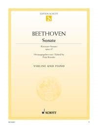 Beethoven: Sonate A-Dur A-Dur op. 47 (Viool, Piano)