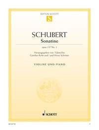 Schubert: Sonatine D-Dur D-Dur op. 137/1 (Viool, Piano)
