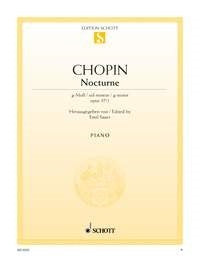 Frédéric Chopin: Nocturne g-Moll g-Moll op. 37/1 (Piano) afbeelding 2