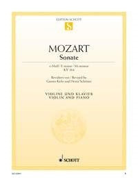 Mozart: Sonate e-Moll e-Moll (Viool, Piano)
