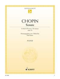Frédéric Chopin: Sonate b-Moll b-Moll op. 35 (Piano)