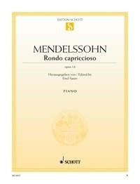 Felix Mendelssohn Bartholdy: Rondo capriccioso op. 14 (Piano)