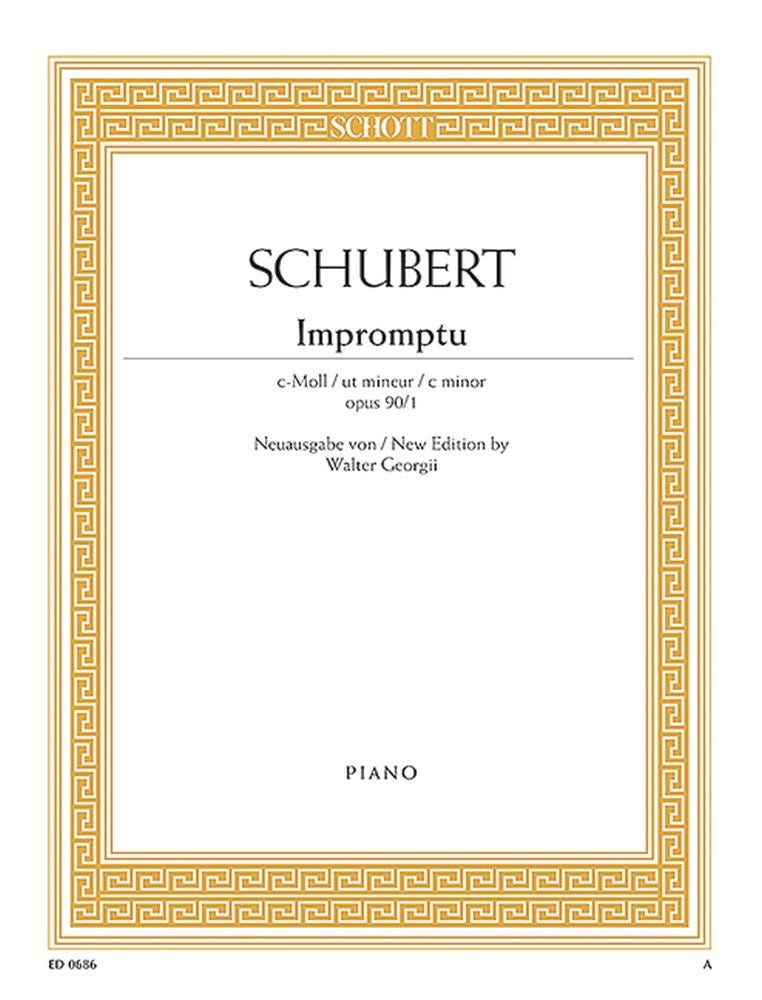 Franz Schubert: Impromptu c-Moll op. 90 (Piano)
