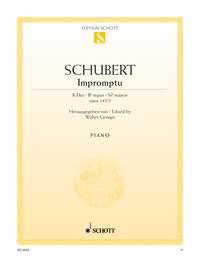 Franz Schubert: Impromptu B-Dur op. posth. 142 (Piano)