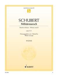Franz Schubert: Militärmarsch D-Dur D-Dur op. 51/1 (Piano)