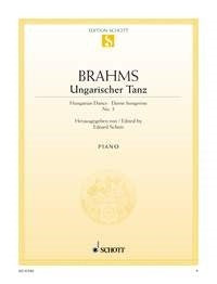 Johannes Brahms: Ungarischer Tanz Nr. 5 fis-Moll fis-Moll (Piano) afbeelding 2