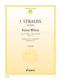Johann Strauss Jr.: Kaiser-Walzer op. 437 (Piano)