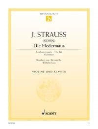 Strauß (Sohn): Die Fledermaus (Viool, Piano)
