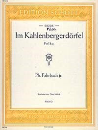 Philipp Fahrbach Jr.: Im Kahlenbergerdörfel op. 340 (Piano) afbeelding 2