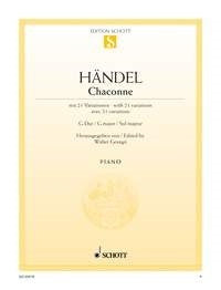 Georg Friedrich Händel: Chaconne G-Dur G-Dur (Piano) afbeelding 2