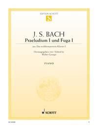 Johann Sebastian Bach: Praeludium I und Fuga I C-Dur C-Dur (Piano)