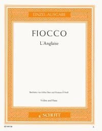 Fiocco: L'Anglaise (Viool, Piano)