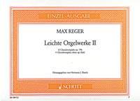 Reger: Leichte Orgelwerke op. 79b Band 2 (Orgel)