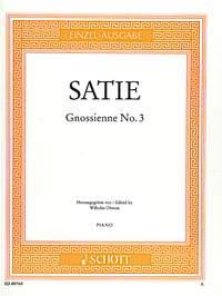 Erik Satie: Gnossienne No. 3 (Piano)