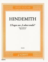 Paul Hindemith: 2 Fugen (Piano) afbeelding 2