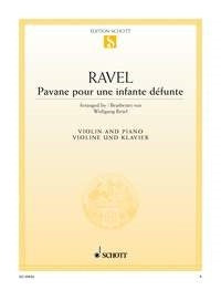 Ravel: Pavane pour une infante défunte (Viool, Piano)