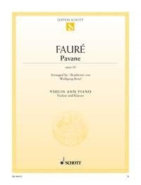Fauré: Pavane op. 50 (Viool, Piano)