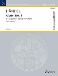 Handel: Album No. 1 (Blokfluitensemble, Piano)