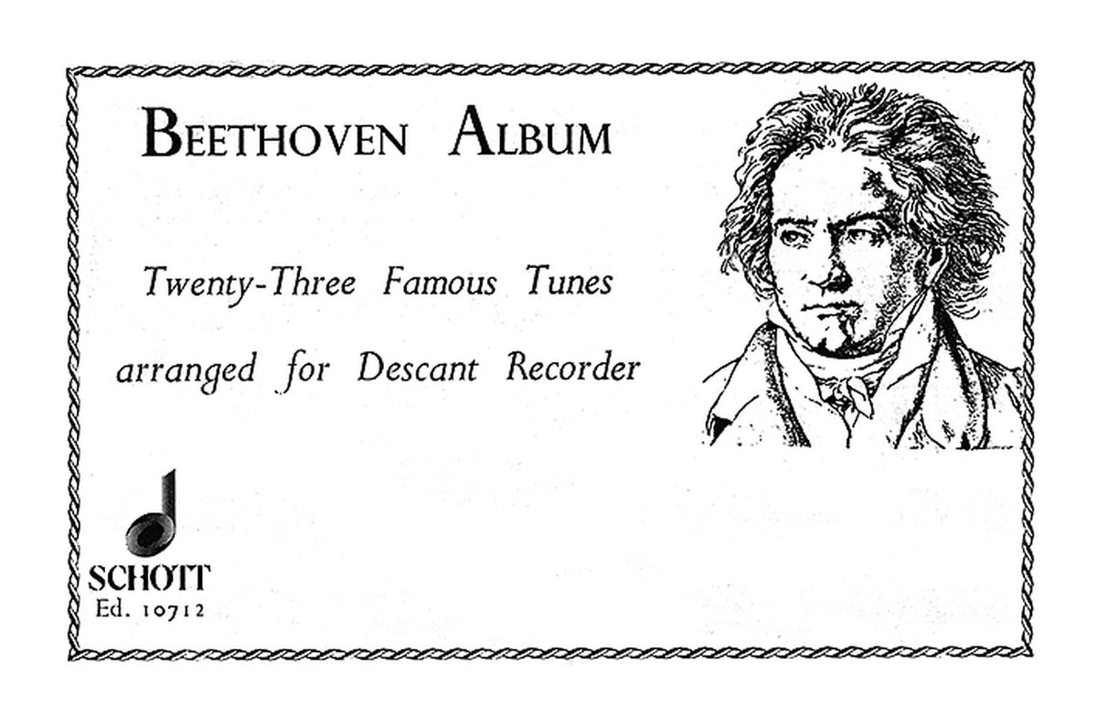 23 Famous Tunes arranged for Descant Recorders