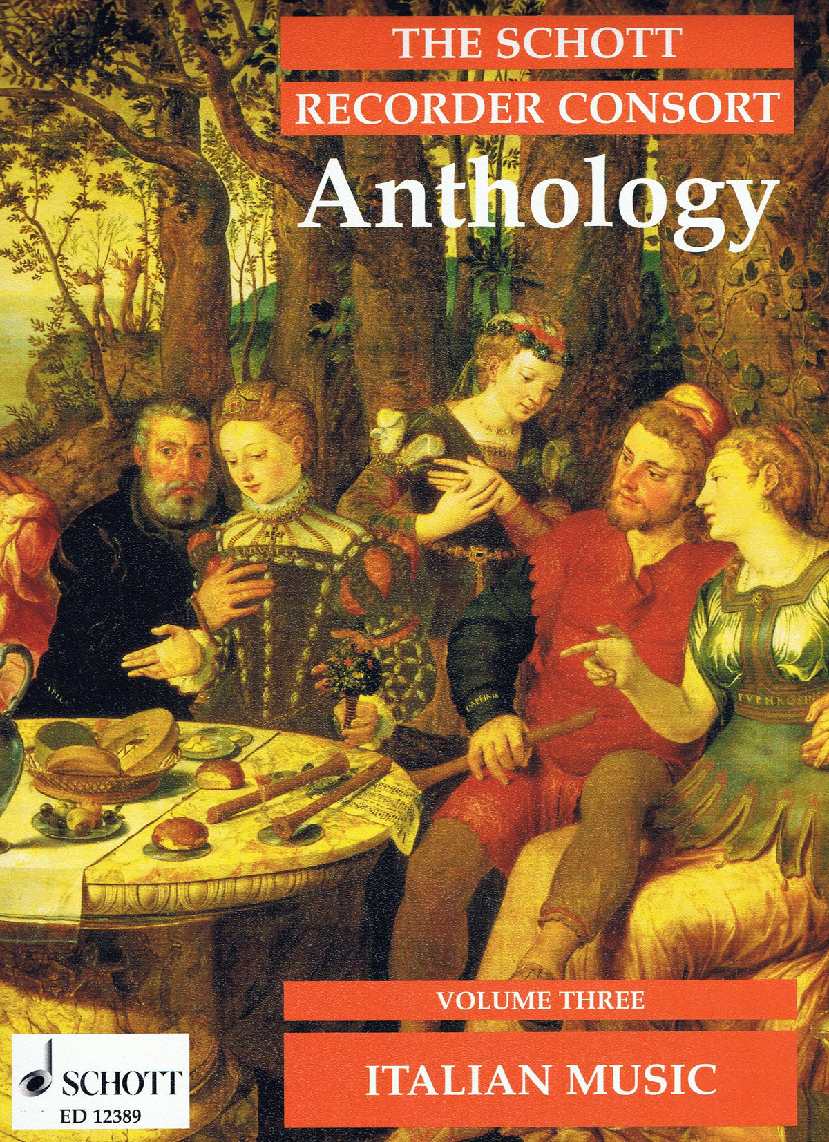 The Schott Recorder Consort Anthology Band 3 (Blokfluitensemble)