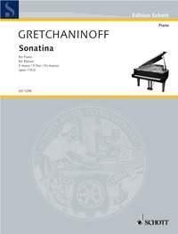 Alexander T. Gretchaninov: Sonatine F-Dur op. 110 (Piano)