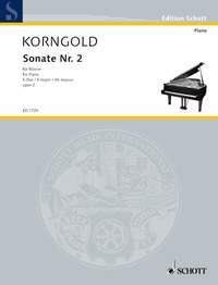 Erich Wolfgang Korngold: Sonate Nr. 2 E-Dur op. 2 (Piano)