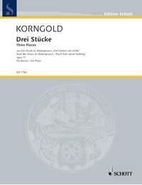 Erich Wolfgang Korngold: Drei Stücke op. 11 (Piano)