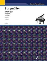 Friedrich Burgmüller: 18 Etüden op. 109 (Piano)
