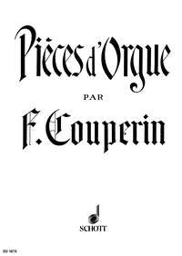Couperin: Pièces d'Orgue (Orgel) afbeelding 2