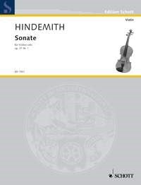 Hindemith: Sonate op. 31/1 (Viool)