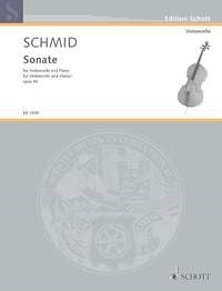 Heinrich Kaspar Schmid: Sonate g-Moll g-Moll op. 46 (Cello, Piano)