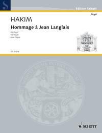 Hakim: Hommage à Jean Langlais (Orgel)