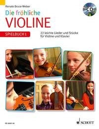 Bruce-Weber: Die fröhliche Violine (Viool, Piano)