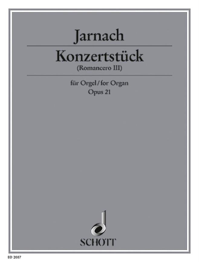Jarnach: Konzertstück op. 21 (Orgel)