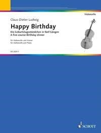 Claus-Dieter Ludwig: Happy Birthday (Cello, Piano)