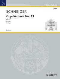 Schneider: Orgelsinfonie No. 13 (Orgel)