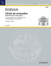 Rübsam: Christ ist erstanden (Orgel)