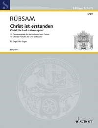 Rübsam: Christ ist erstanden (Orgel) afbeelding 2