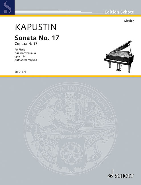 Nikolai Kapustin: Sonata No. 17 op. 134 (Piano) afbeelding 2
