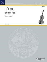 Pécou: Soleil-Feu (Viool, Piano)