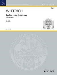 Wittrich: Lobe den Herren (Orgel) afbeelding 2