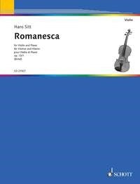 Sitt: Romanesca op. 13/1 (Viool, Piano)