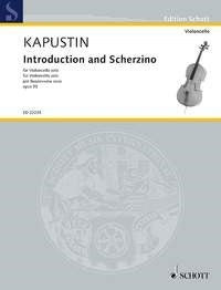 Nikolai Kapustin: Introduction and Scherzino op. 93 (Cello)