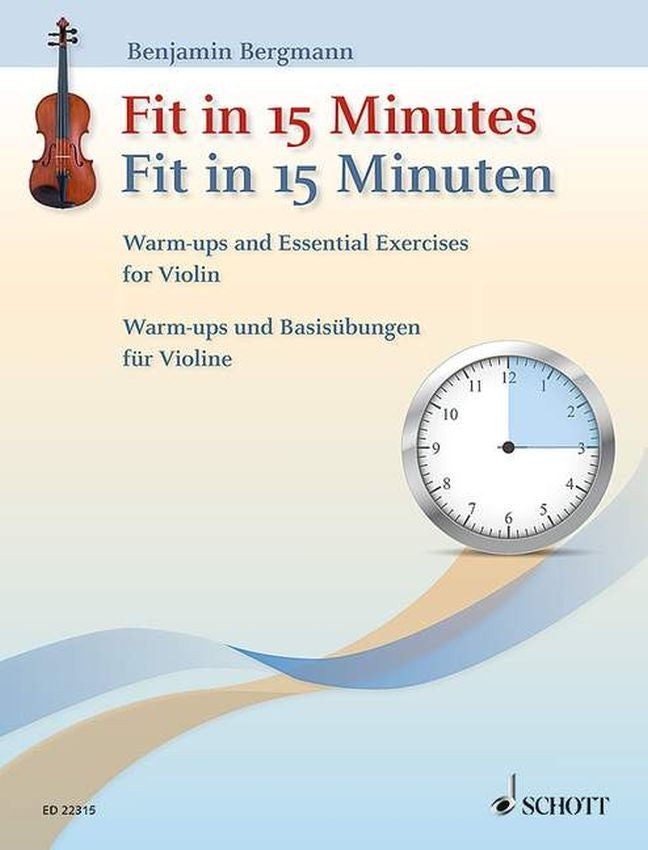 Bergmann: Fit in 15 Minuten (Viool)