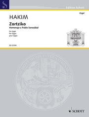 Hakim: Zortziko (Orgel)