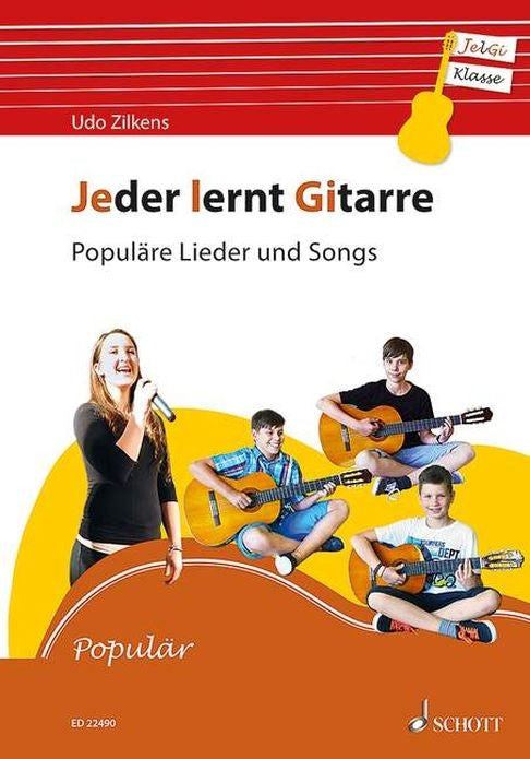 Zilkens: Jeder lernt Gitarre - Populäre Lieder und Songs (Gitaar)