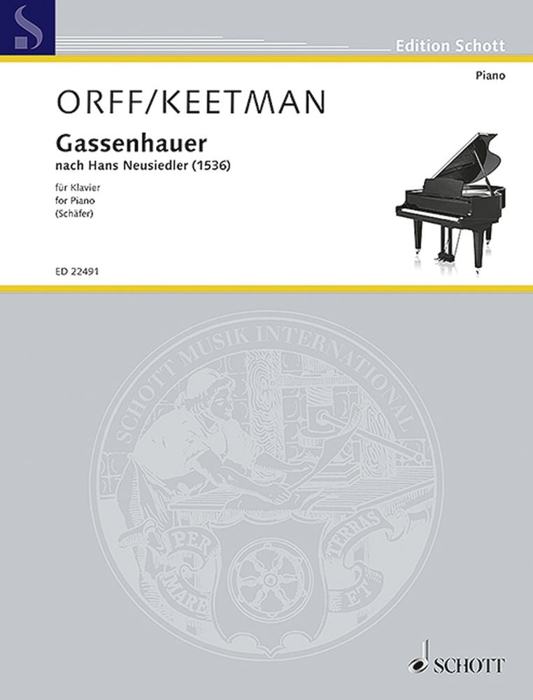 Robert Schäfer: Gassenhauer (Piano)