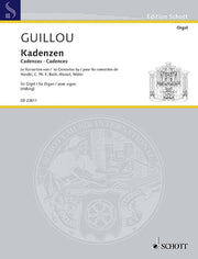 Guillou: Kadenzen (Orgel)