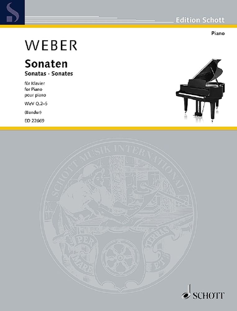 Carl Maria von Weber: Sonaten (Piano)
