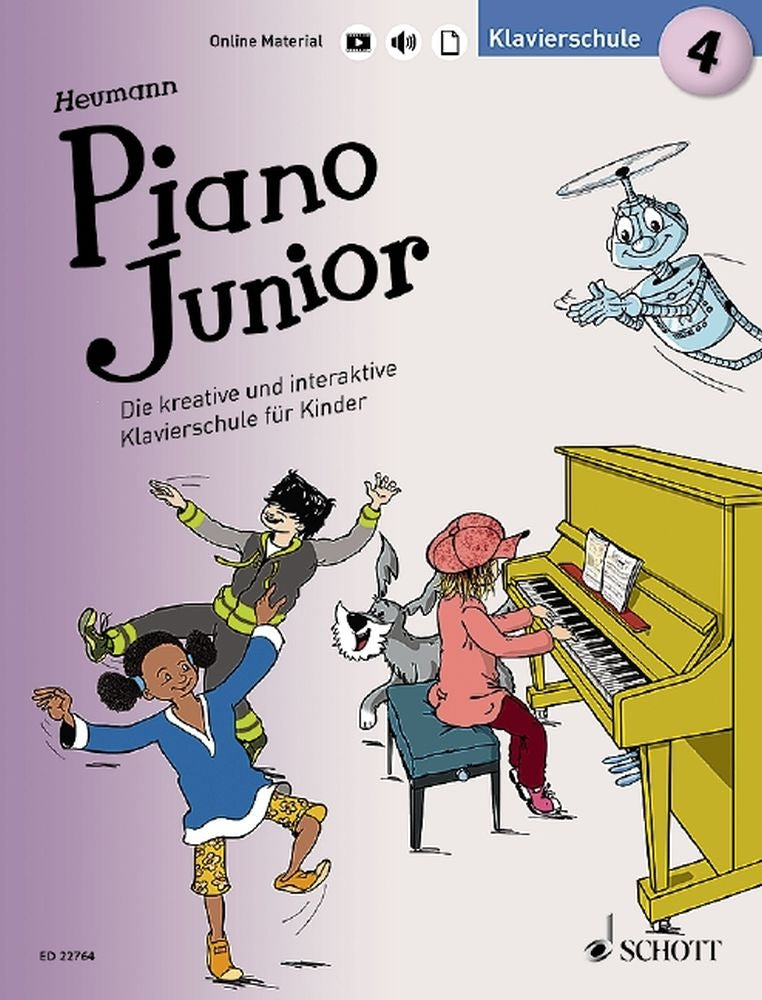 Hans-Günter Heumann: Piano Junior: Klavierschule 4 Schule 4 (Piano)